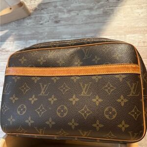 Authentic Louis Vuitton Monogram Reporter PM Crossbody Messenger Bag